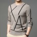 High Quality Designer Men's Knitted Pullover 2023 Autumn/Winter O-Neck Print Long Sleeve Sweater Business Casual Warm Menswear